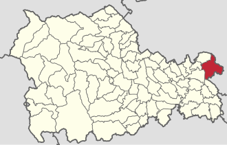 locatia comunei stănița